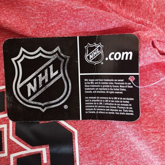 NHL Ladies Calgary Flames Logo  T-shirt Small Red - Picture 14 of 16